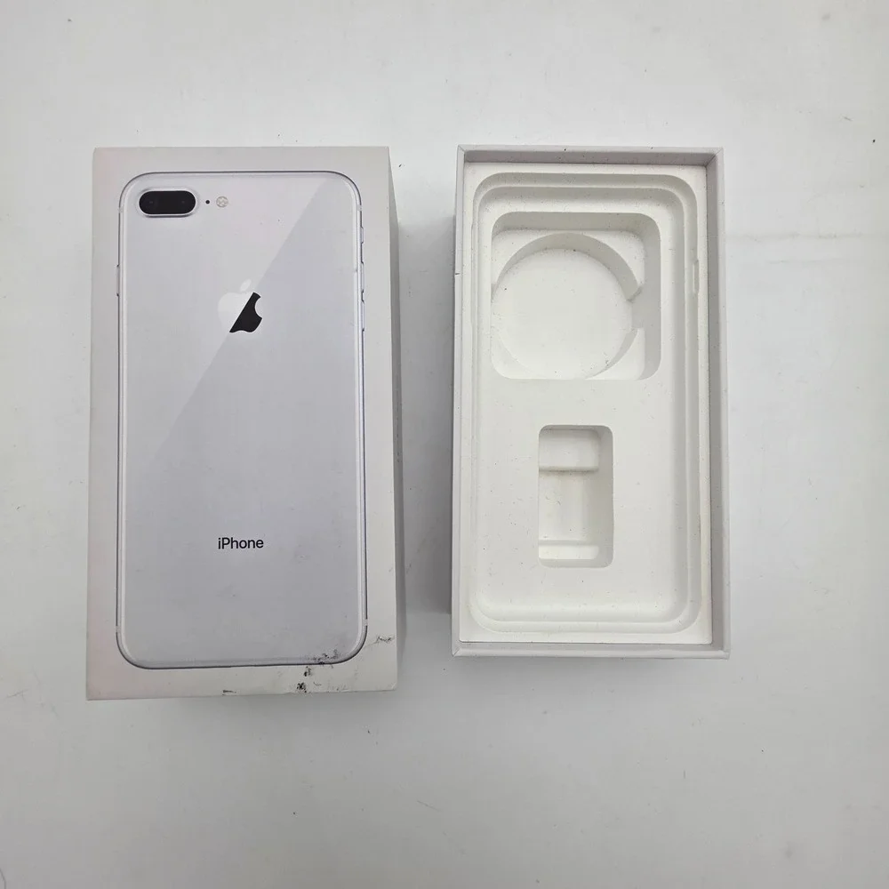 Apple iPhone 8 Plus Silver Smartphone Box, BOX ONLY